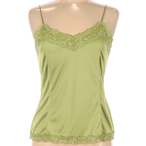 Worthington | Tops | Worthington Pretty Green Camisole | Poshmark